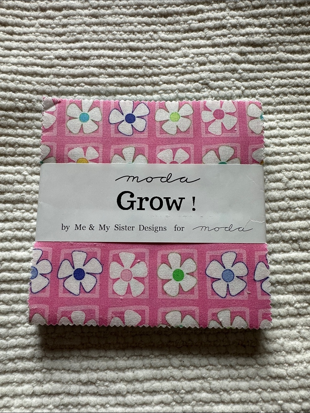 “Grow!” Collection by Moda Floral Charm Pack
